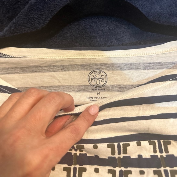 EUC Tory Burch tee top t-shirt M - Picture 2 of 4
